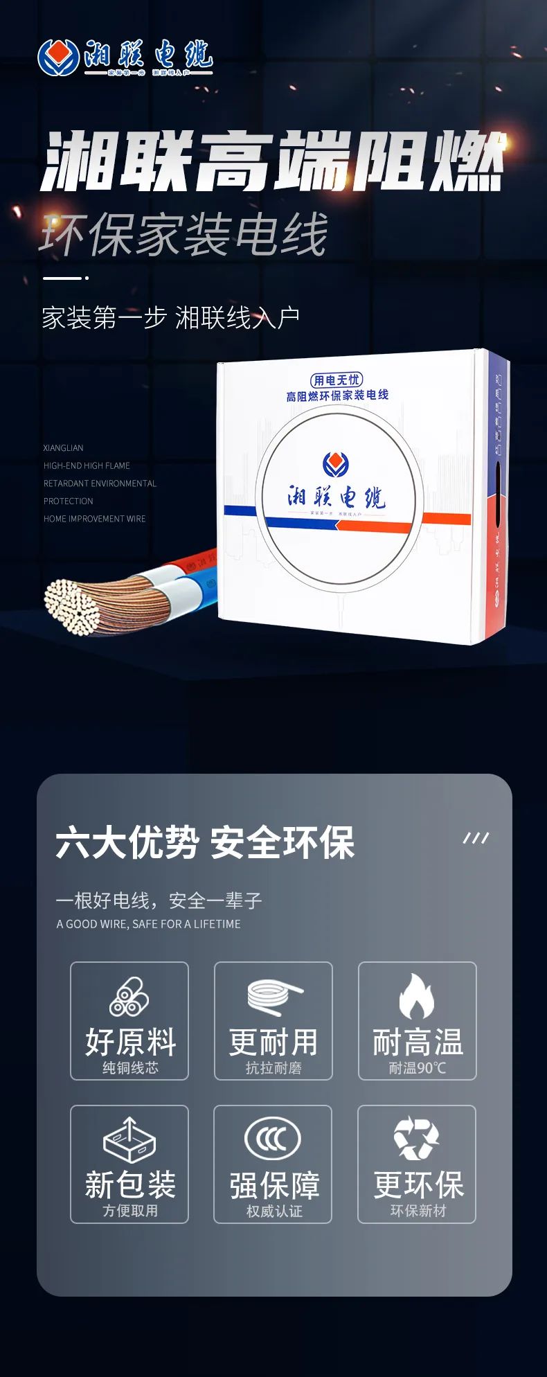 高端新品，雙層防護(hù) 品質(zhì)升級，安全加倍 #安全用電你我湘聯(lián)